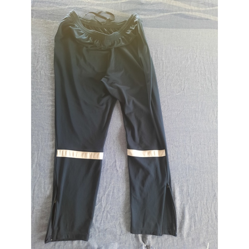 Nike Dri-FIT Men XL Black Soccer Training Track Ankle Zip Pants DA2800-451